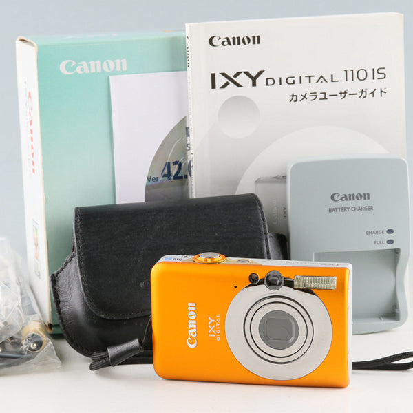 Canon IXY Digital 110 IS Digital Camera With Box #49898L3 – IROHAS