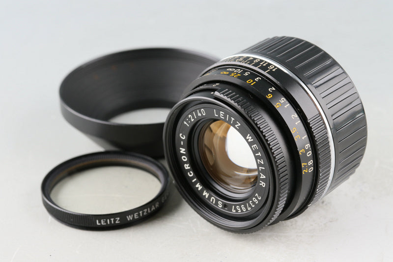 Leica Leitz Summicron-C 40mm F/2 Lens for Leica M #49918T