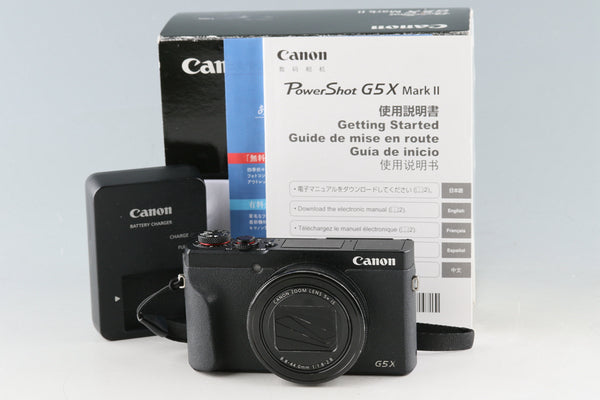 Canon Power Shot G5X Mark II Digital Camera With Box #49933L3