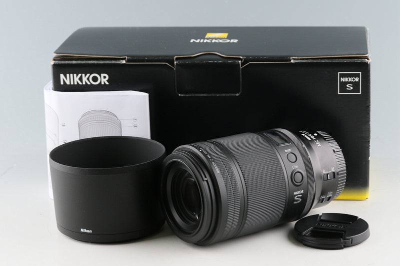 Nikon Nikkor Z MC 105mm F/2.8 VR S Lens With Box #49934L4