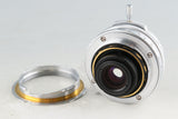 Ricoh GR 21mm F/3.5 Lens for Leica L39 + M Mount Adapter #49967F4