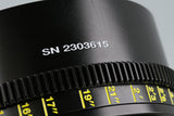 *New* GL Optics rangefinder C/FD 24mm T/1.5 Lens #50020T