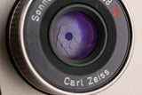 Contax T2 35mm Point & Shoot Film Camera #50028D4