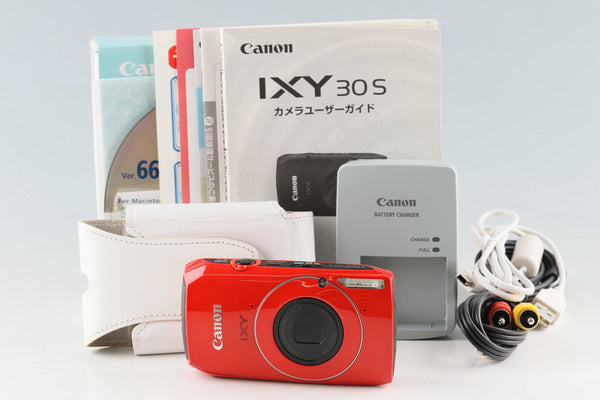 Canon IXY 30S Digital Camera With Box #50067L3