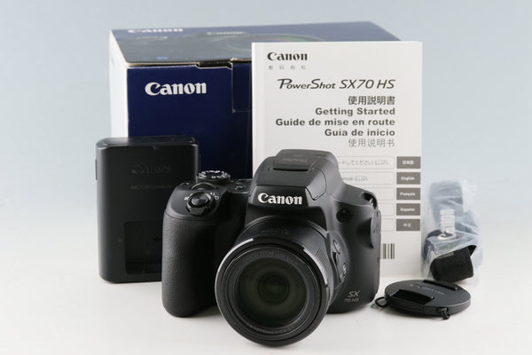 Canon Power Shot SX70 HS Digital Camera With Box #50070L3