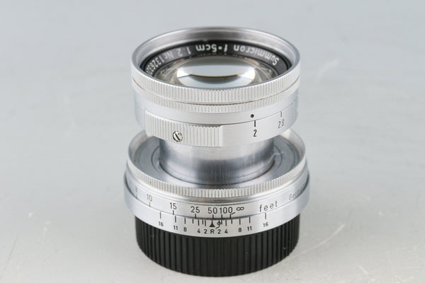 Leica Leitz Summicron 50mm F/2 Lens for Leica L39 #50152T