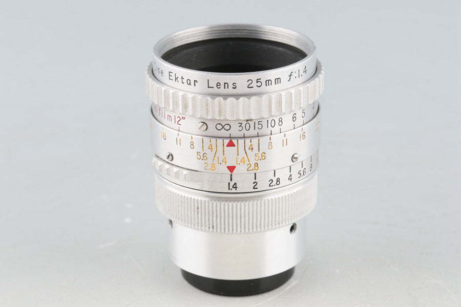 Kodak Cine Ektar 25mm F/1.4 Lens for C Mount #50164C2 – IROHAS SHOP