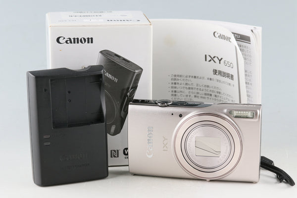 Canon IXY 650 Digital Camera With Box #50176L3