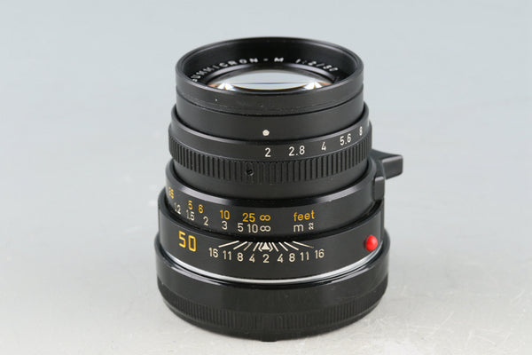 Leica Leitz Summicron-M 50mm F/2 Lens for Leica M #50181T