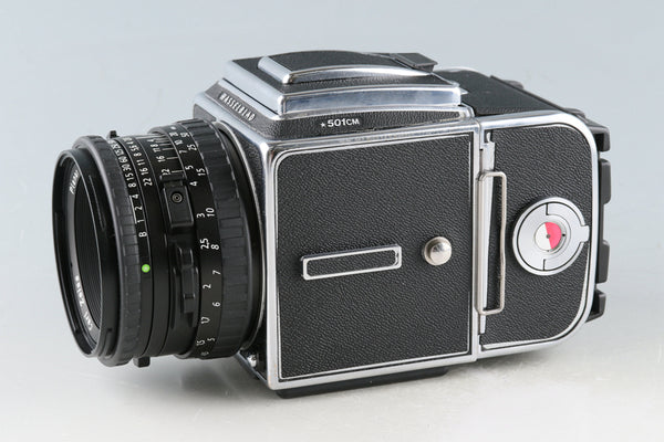 Hasselblad 501CM Demo Unit A12 + Planar T* 80mm F/2.8 CB Lens #50184E2
