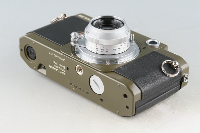 Voigtlander Bessa-T + Heliar 50mm F/3.5 101st Anniversary Model Olive #50192D3