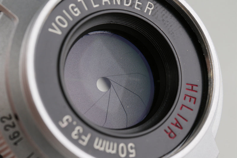 Voigtlander Bessa-T + Heliar 50mm F/3.5 101st Anniversary Model #50203D3