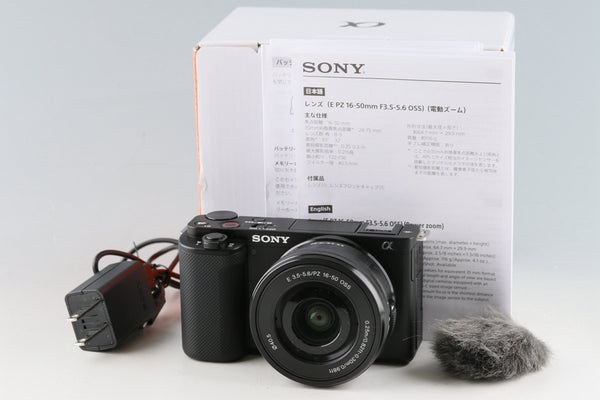Sony α ZV-E10 + E PZ 16-50mm F/3.5-5.6 OSS Lens With Box *Japanese Version Only * #50217L2
