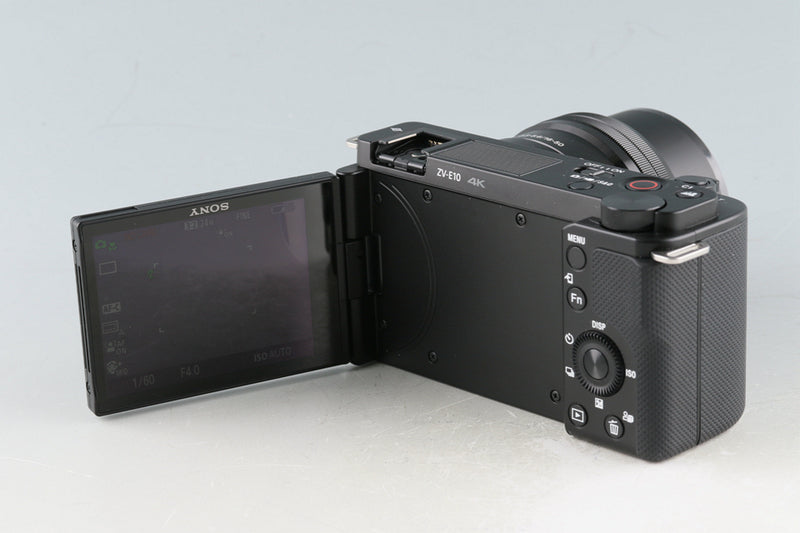 Sony α ZV-E10 + E PZ 16-50mm F/3.5-5.6 OSS Lens With Box *Japanese 