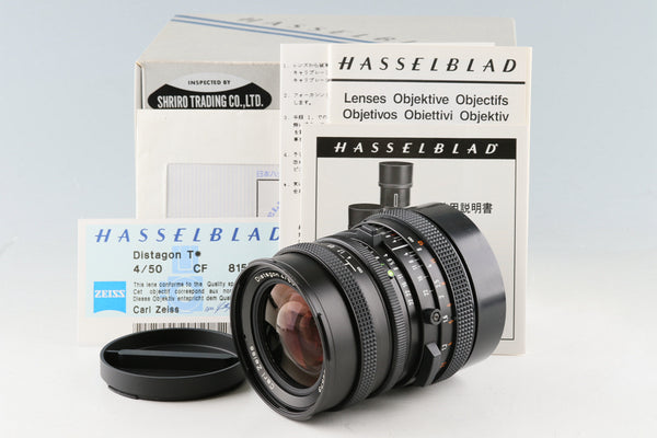 Hasselblad Carl Zeiss Distagon T* 50mm F/4 CF FLE Lens With Box #50257L9