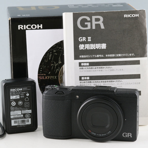 Ricoh GR II Digital Camera With Box #50266L8 – IROHAS SHOP