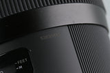 Sigma 28mm F/1.4 DG HSM Lens for sony E With Box #50271L2