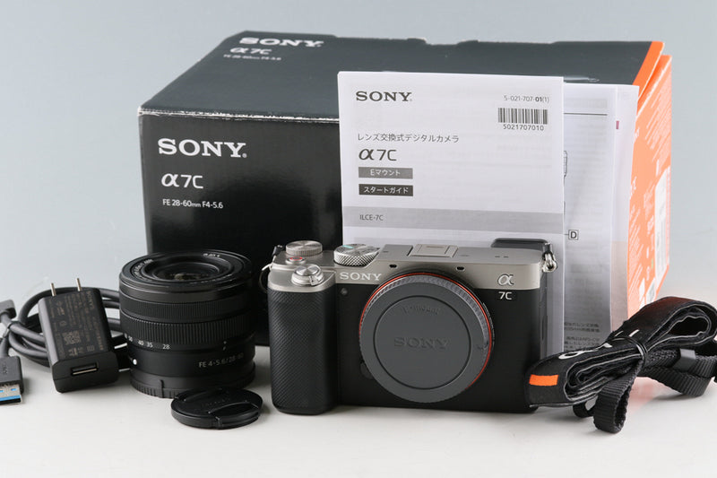 Sony α7C/a7C + FE 28-60mm F/4-5.6 Lens With Box *Japanese Version Only* #50275L2