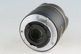 Nikon DX AF Fisheye Nikkor 10.5mm F/2.8 G ED Lens #50295A4