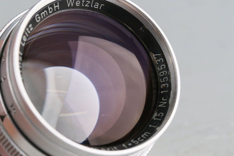 Leica Leitz Summarit 50mm F/1.5 Lens for Leica M #50311T – IROHAS SHOP