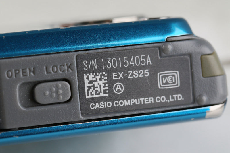 Casio Exilim EX-ZS25 Digital Camera #50327E1 – IROHAS SHOP