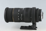 Sigma 50-500mm F/4-6.3 EX APO DG HSM Lens for Sigma SA Mount #50378L6