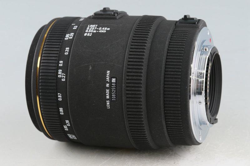 Sigma 70mm F/2.8 EX DG Macro Lens for Sigma SA Mount With Box #50382L6