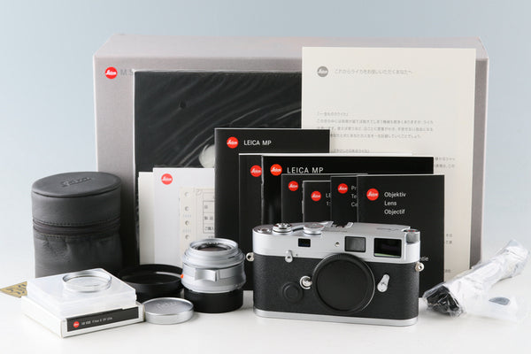 Leica MP 0.72 Silver + Summicron-M 35mm F/2 ASPH. Lens With Box #50408L1