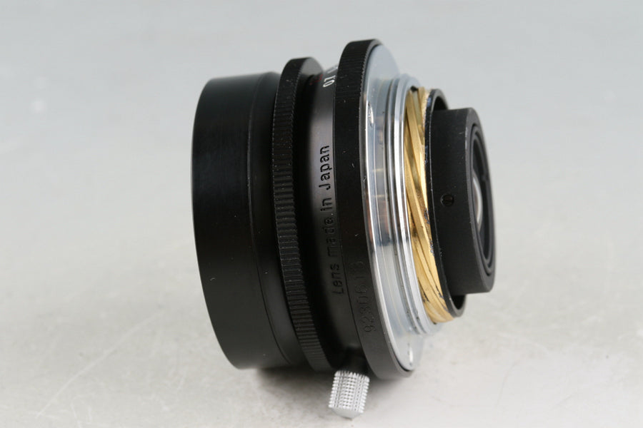 Voigtlander Color-Skopar 28mm F/3.5 Lens Black for Leica L39 With Box –  IROHAS SHOP