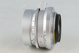 Voigtlander Color-Skopar 50mm F/2.5 Lens Silver for L39 With Box #50444L6