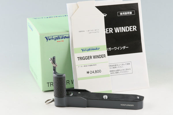 Voigtlander Trigger Winder Gray for Bessa T R R2 R3 With Box #50449L6