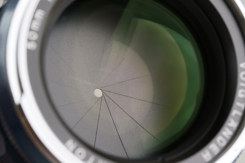 Voigtlander Nokton 50mm F/1.2 Aspherical Lens for Leica M Mount Matsuya Ginza 150th Anniversary Edition #50450L6