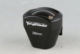 Voigtlander 28mm View Finder With Box #50454L7