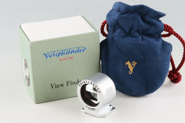 Voigtlander 75mm View Finder With Box #50455L7