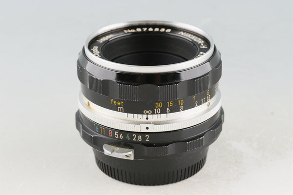 Nikon Nikkor-H Auto 50mm F/2 Non-Ai Lens #50464A4