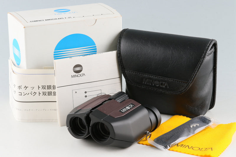 Minolta Compact Binoculars 7×21 With Box #50520L8