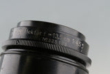 Leica Leitz Hektor 135mm F/4.5 Lens for Leica L39 #50526T