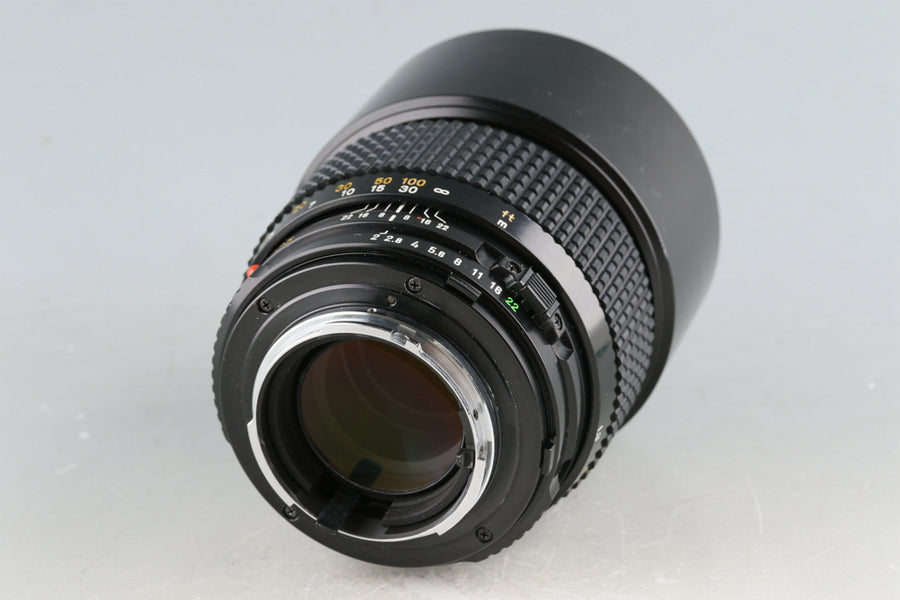 Minolta MD 135mm F/2 Lens for MD Mount #50531F5 – IROHAS SHOP