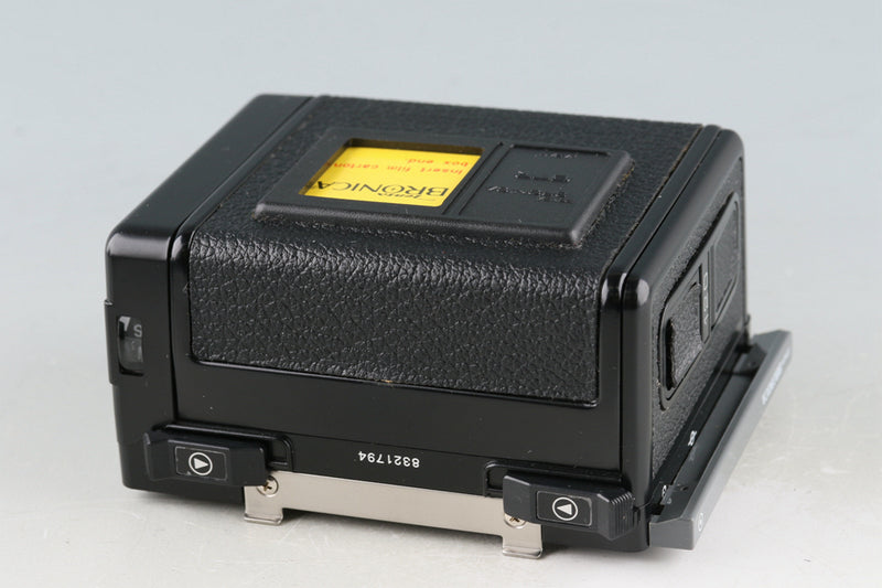 Zenza Bronica ETR Si + Zenzanon EII 75mm F/2.8 Lens + AE III Prism Finder E + Filmback-Ei 120 + Case E With Box #50578L7