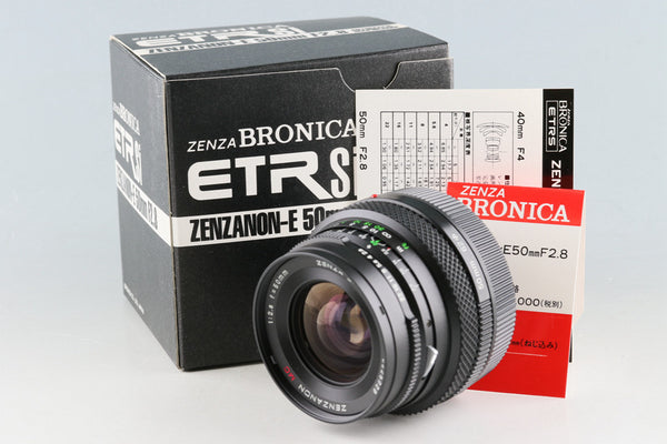 Zenza Bronica ETR Si Zenzanon-E 50mm F/2.8 Lens With Box #50581L8