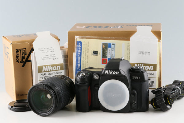 Nikon F80D + AF Zoom Nikkor 28-80mm F/3.5-5.6 D Lens With Box #50595L4
