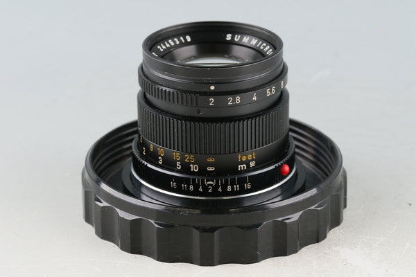Leica Leitz Summicron 50mm F/2 Lens for Leica M #50606T