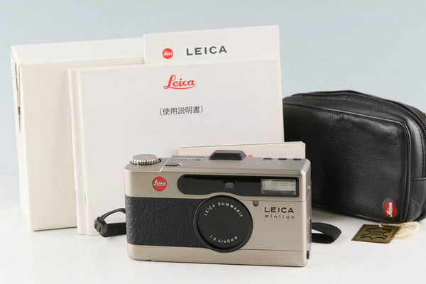 Leica Minilux 35mm Point & Shoot Film Camera With Box #50665L1