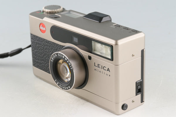 Leica Minilux 35mm Point & Shoot Film Camera With Box #50665L1