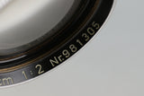 Leica Leitz Summitar 50mm F/2 Lens Leica L39 #50676T