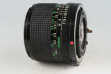 Canon FD 24mm F/2 Lens #50716E5