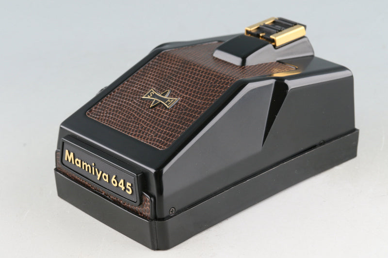 Mamiya M645 1000S Golden Lizard + AE Prism Finder + Mamiya-Sekor C 80mm F/1.9 Lens With Box #50733L8#AU