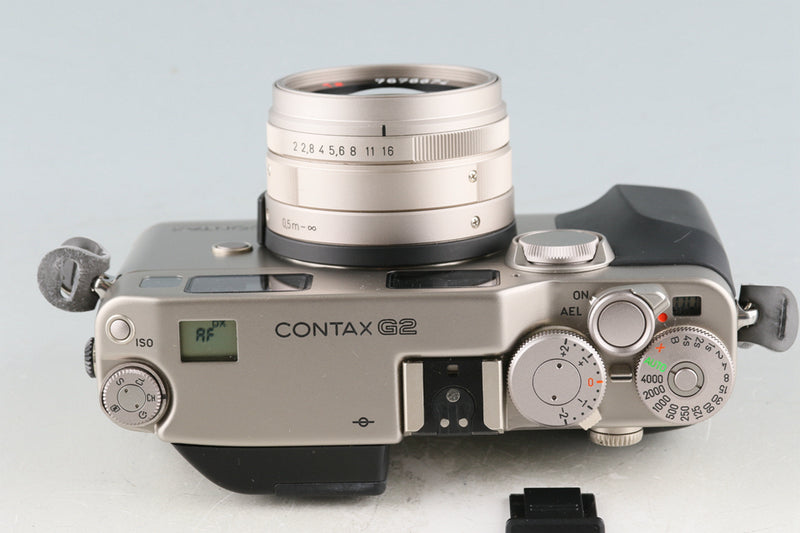 Contax G2 + Carl Zeiss Planar T* 45mm F/2 Lens for G1/G2 #50742D4 