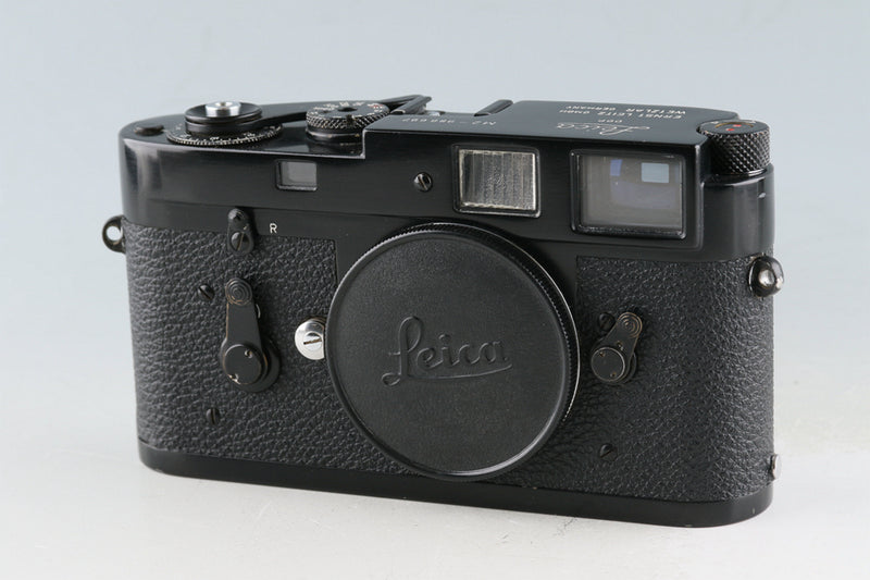 Leica Leitz M2 Repainted Black 35mm Rangefinder Film Camera #50758T