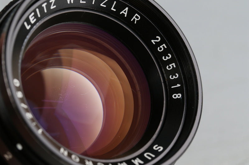 Leica Leitz Summicron 50mm F/2 Lens for Leica M #50772T – IROHAS SHOP